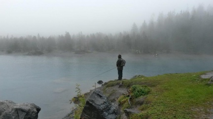 Sortie en lac de montagne