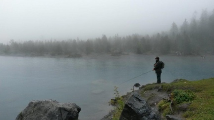Sortie en lac de montagne