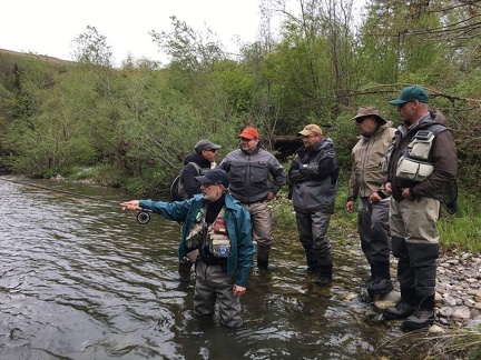 Cours nymphes au fil