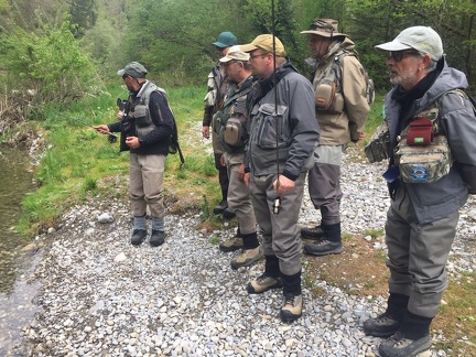 Cours nymphes au fil