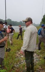 Initiation au Spey Cast sur le Rhin avec Philippe koehler 