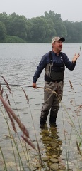 Initiation au Spey Cast sur le Rhin avec Philippe koehler 