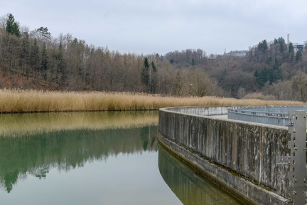 Sortie barrage de la Mégrauge