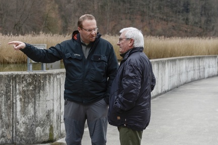 Sortie barrage de la Mégrauge