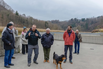 Sortie barrage de la Mégrauge