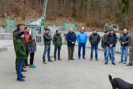 Sortie barrage de la Mégrauge