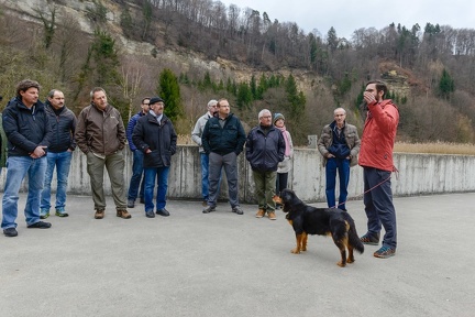 Sortie barrage de la Mégrauge