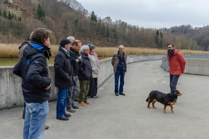 Sortie barrage de la Mégrauge