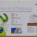 Sortie barrage de la Mégrauge