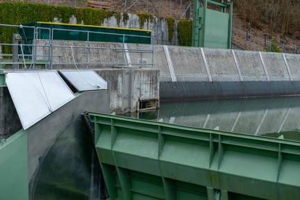 Sortie barrage de la Mégrauge