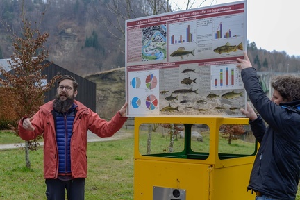 Sortie barrage de la Mégrauge
