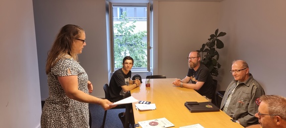 Remise des Diplômes Nouveaux Moniteurs Suisse