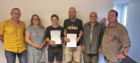 Remise des Diplômes Nouveaux Moniteurs Suisse