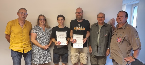 Remise des Diplômes Nouveaux Moniteurs Suisse